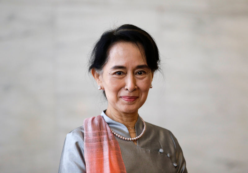 Portrait of Aung San Suu Kyi (Reuters)