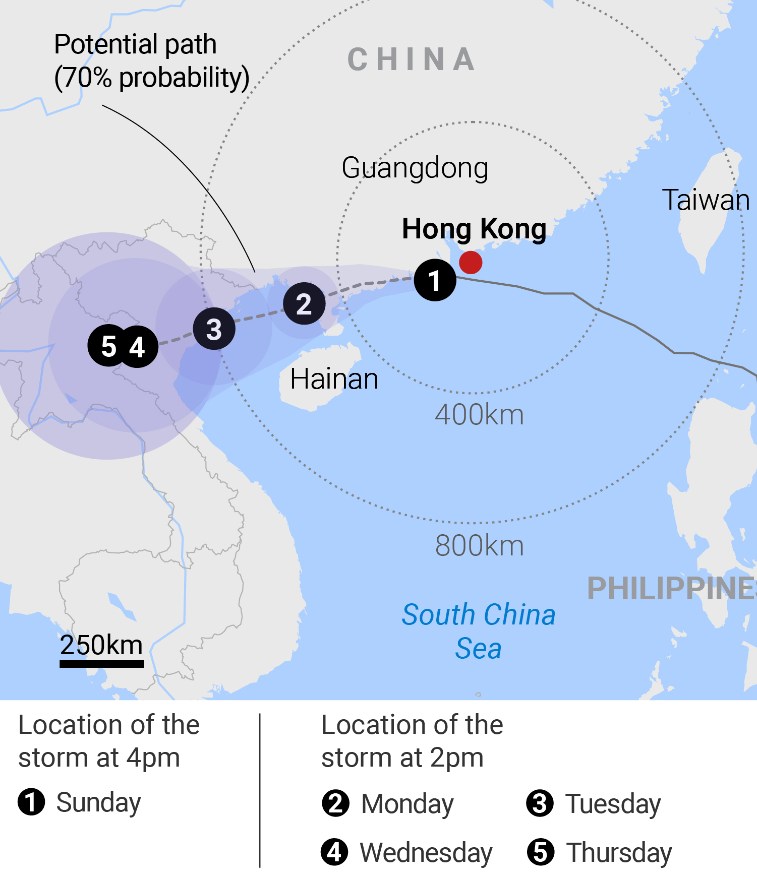 Typhoon Wipha: Hong Kong airport to operate overnight, T3 signal in force –  as it happened | South China Morning Post