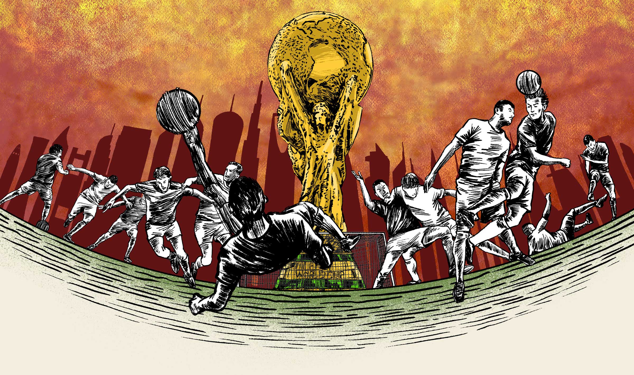 Trophy Gallery - World Cup Trophy Silhouette - Free Transparent PNG Clipart  Images Download