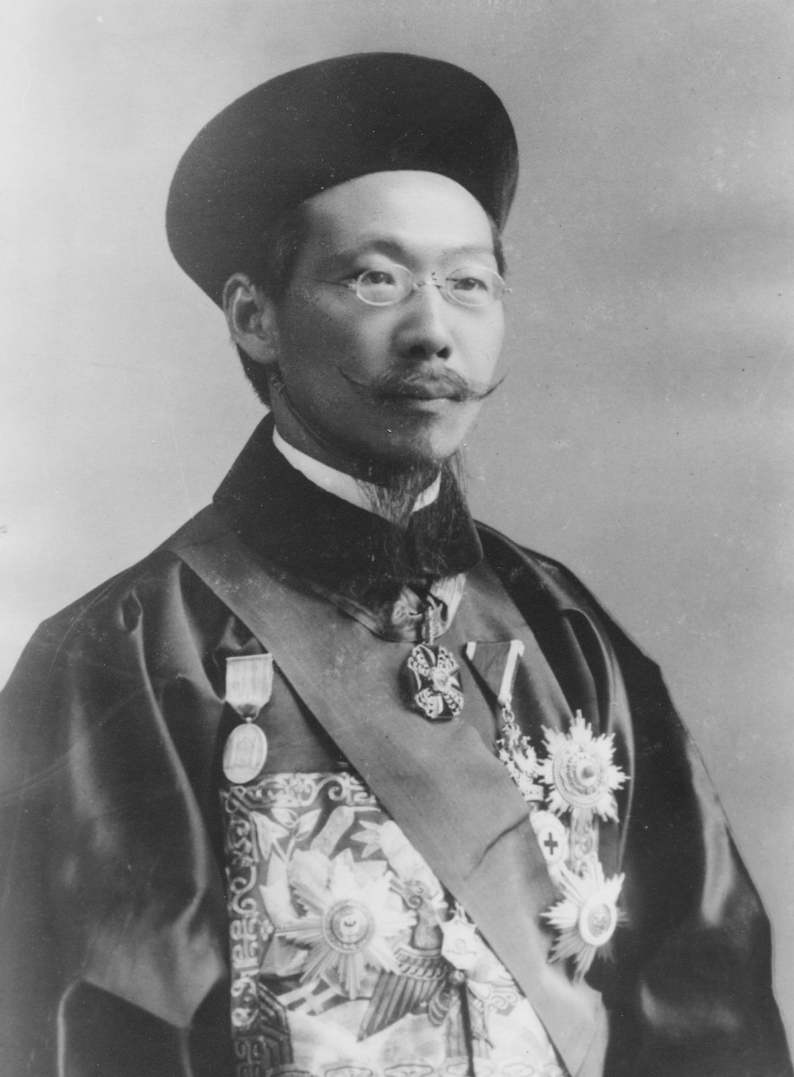 Chinese Foreign Minister Lu Zhengxiang, China’s representative at the Versailles conference in 1919